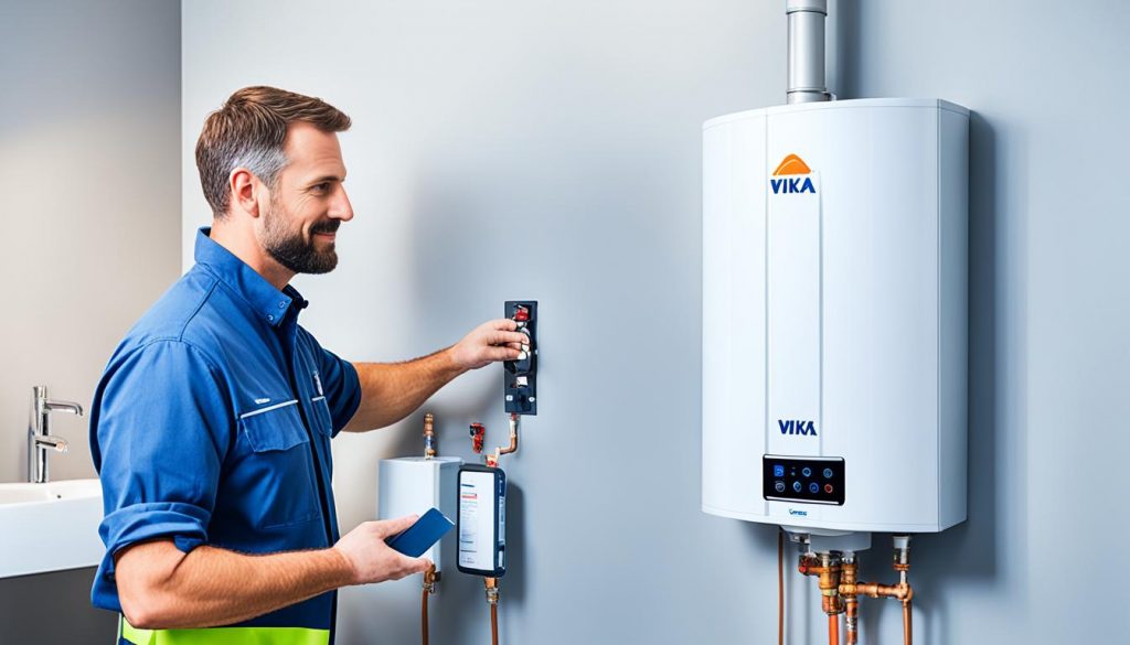 distributor wika water heater